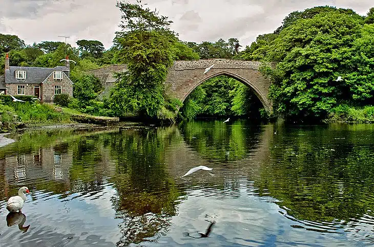 The Oldest Bridge of Scotland 

