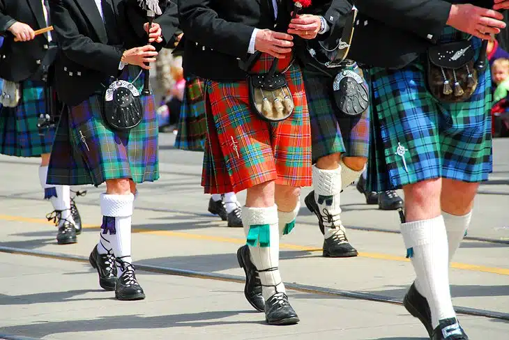 The marching band of Scotland