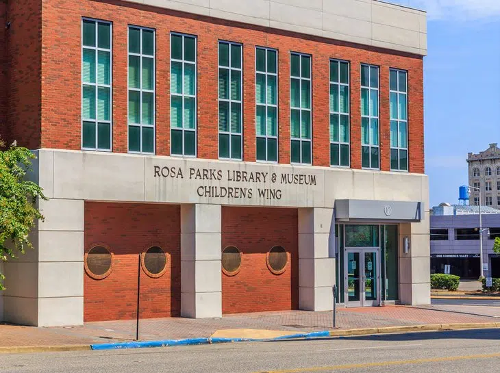 The Rosa Parks Library and Museum