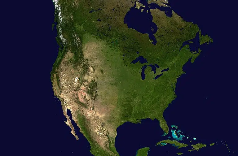 Turtle Island North America Map